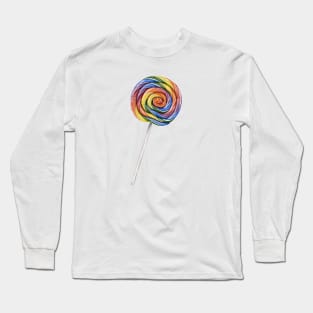 Rainbow Lollipop Long Sleeve T-Shirt